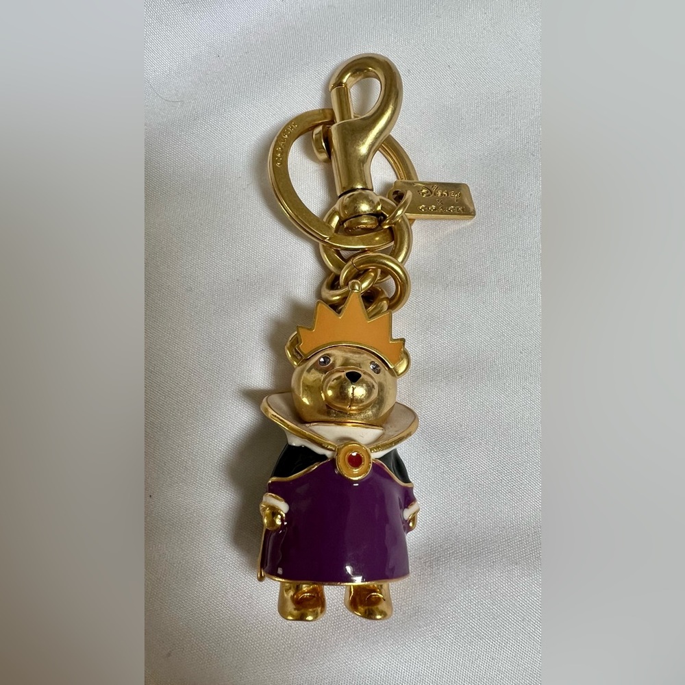 COACH X DISNEY Evil Queen Bear Bag Charm / Keychain